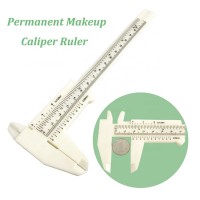 BerLin Permanent Makeup Plastic Measure Eyebrow Caliper Ruler