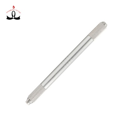 Charming Tattoo Microblading Factory Sliver Double Head Microblading Manual Eyebrow Tattoo Pen for Hairstroke