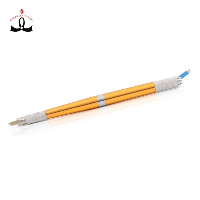 Charming Tattoo Microblading Manufacturer Three Head Eyebrow Tattoo Microblading Pen for PMU Training