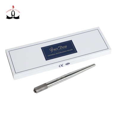 Factory Supply Face Deep Autoclave Microblading Holder Stainless Steel Universal Manual Holder for Eyebrow Tattoo